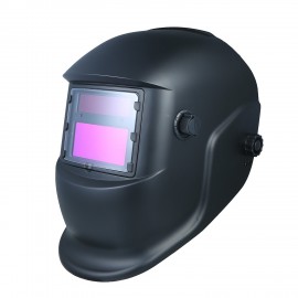 Welding Helmet Solar Powered Auto Darkening Protective Helmet Shield with Variable Shade from DIN9 to DIN13 Suitable for ARC TIG MIG Spot Micro Wire AC DC Plasma Welders/Cutters
