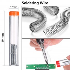 Adjustable Temperature Soldering Iron Kit 220V 60W Digital Multimeter Soldering Tips Desoldering Pump Cutter Solder Wire