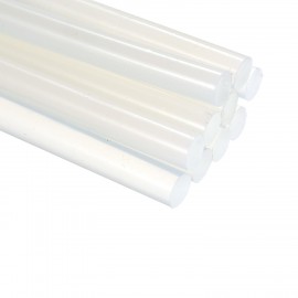 10Pcs High Temperature Resistant Hot Melt Adhesive Bar Environmental Protection Glue Stick Manual Rubber Bar Clear Yellow 7*300mm