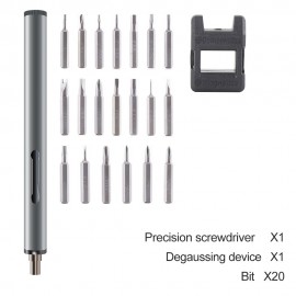 BEST Mini Electric Screwdriver Potable Disassembling Repair Tool Kit for Electronics Cellphone PC Tablet