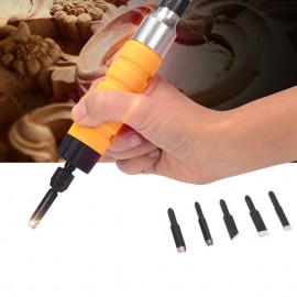 Electric Woodworking Carving Cutter Carving Tool Wood Carving Chisel Slotting Cutter Carving Chisel Carving Pen Electric Chisel Carving Machine