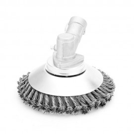 Steel Wire Grass Trimmer Heads Tray Brush Cutter Rotary Wheel Heads Dust Removal Safe Strimmer For Lawn Mover Part Tool