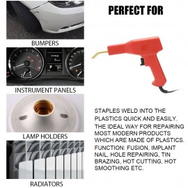 Handy Plastics Welder Garage Tools Hot Staplers Machine Staple PVC Repairing Machine Car Bumper Repairing Hot Stapler Welding Tool