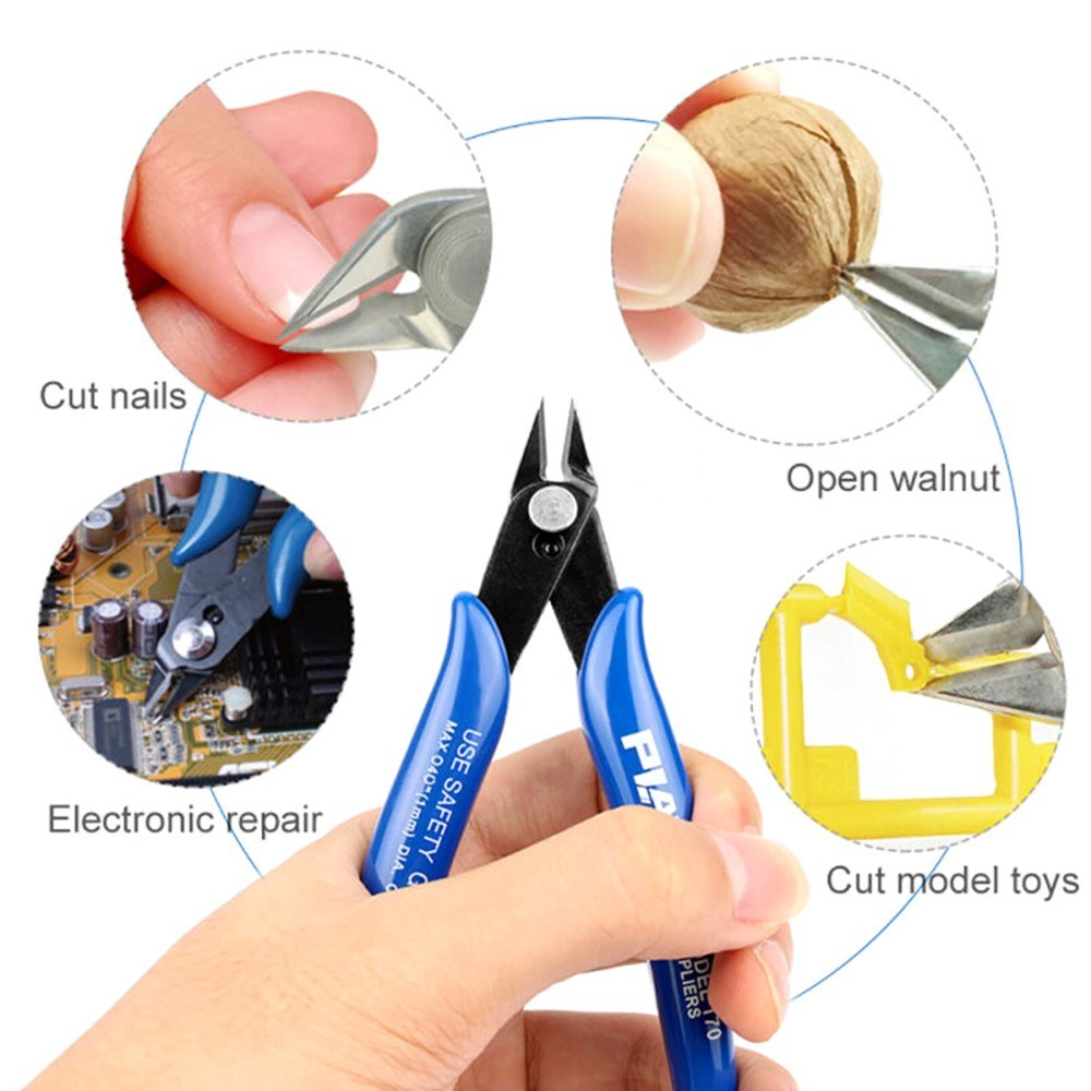 Electrical Cutting Plier Jewelry Cable Wire Cutter Side Snips Flush Pliers  USA